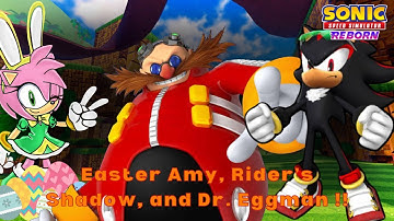 I Got Easter Amy, Riders Shadow & Defeated Eggman With My Light Chaos Chao | Sonic Speed Simulator