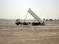 42CBM 3-axle tipper trailer decently tipping at Technopark Dubai-UAE