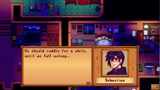 Stardew Valley MOD - Sebastian Marriage Event, Pillow Talk