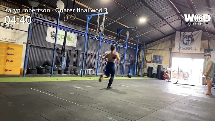 Karyn Robertson - quarterfinal wod #3