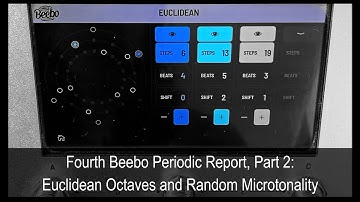 Fourth Beebo Periodic Report, Part 2: Euclidean Octaves and Random Microtonality