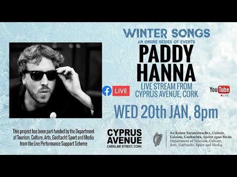 Paddy Hanna - live stream from Cyprus Avenue