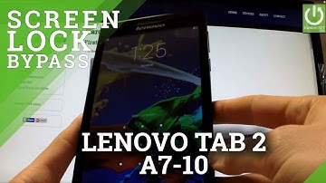 Hard Reset LENOVO Tab 2 A7-10 - reset Password and Pattern