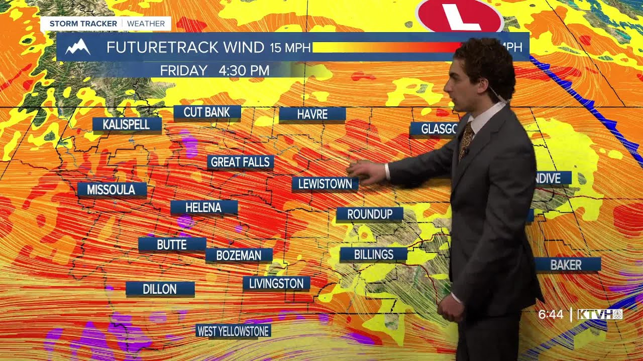 Wind Gusts of Over 50 MPH Possible to End the Work Week. - YouTube