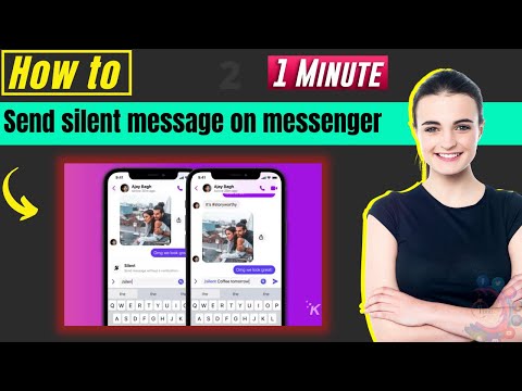 How to send silent message on messenger