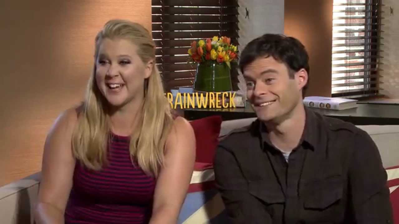 Amy Schumer And Bill Hader Hilarious Trainwreck Interview Uncensored Youtube 