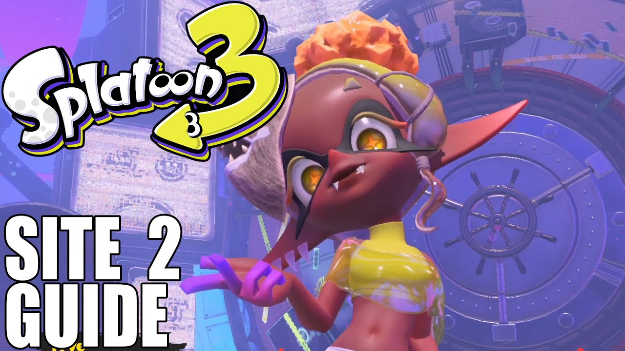 Splatoon Factory Splatoon 3 - Site 2 - Cozy and Safe Factory Walkthrough (ALL Scrolls ...