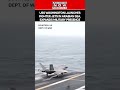 USS George Washington Launches Fighter Jets In Arabian Sea #shorts #ytshorts