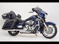2016 Harley-Davidson® FLHXSE - CVO™ Street Glide®- BLACK LICORICE / MIDNIGHT COBALT FLAMES
