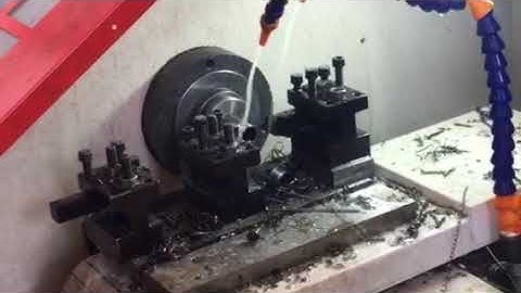 CK0640 Small cnc lathe with bar feeder