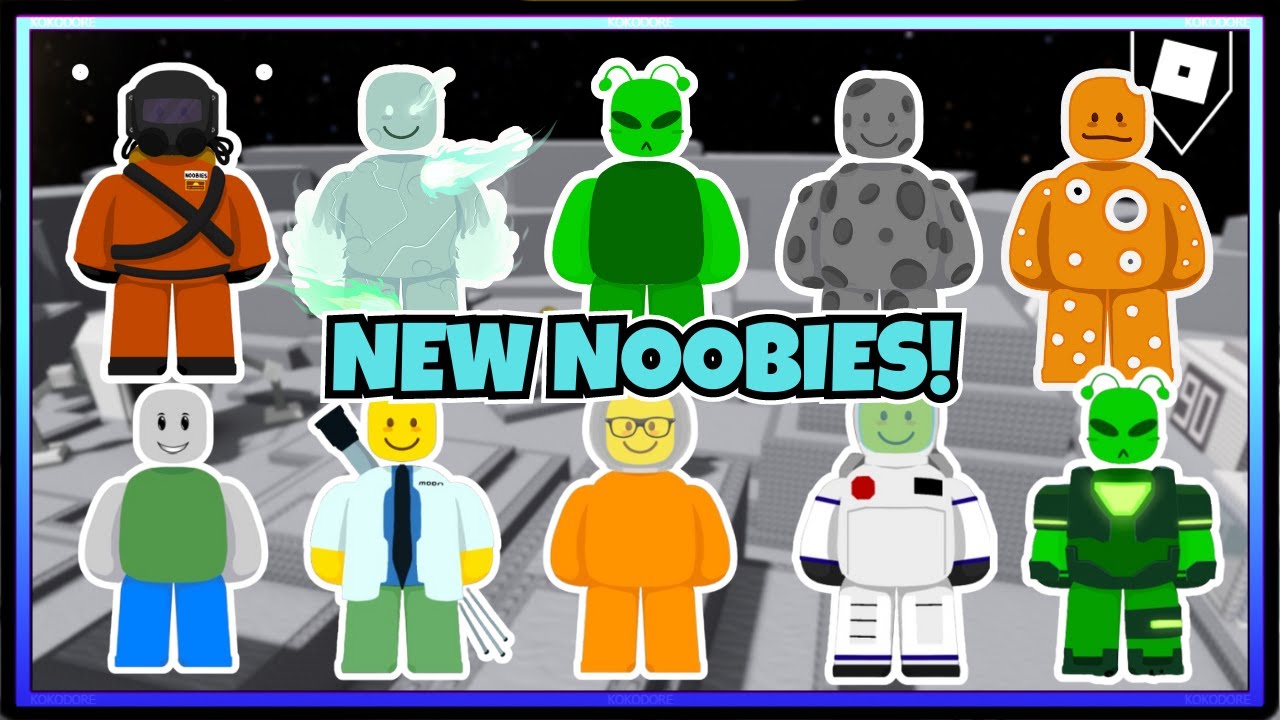 HOW TO FIND ALL 15 NEW NOOBIES MORPHS in Find The Noobies Morphs | ROBLOX