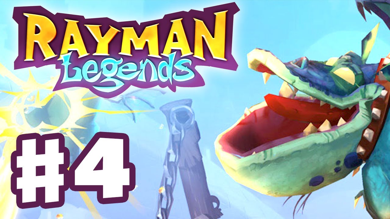 Rayman Legends - Gameplay Walkthrough Part 4 - Dragons (PS3, Wii U, Xbox  360, PC)