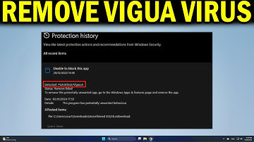 How To Remove PUA Win32 Vigua A Virus