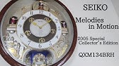 Seiko Collector's Edition 2007 Musical Clock- QXM153BRH - YouTube
