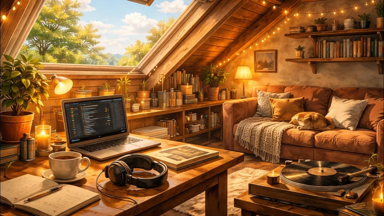 Cozy Afternoon Ambience 🌤️ Chill Lofi