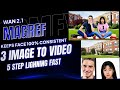 WAN 2.1 MAGREF ComfyUI Workflow: Turn 3 Image into Video in 5 Steps [2025]