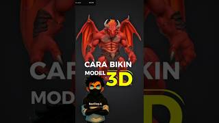Cara buat model 3D dengan Ai #ai #3D #model3d #chatgpt