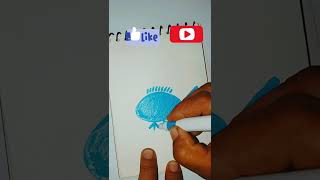 how to draw a fish 🐟 easy guide #shorts #drawing #art