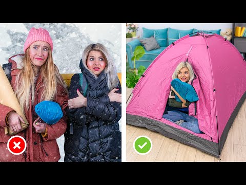 Video: So Bauen Sie Ein Camp Auf, In Dem Sie Sich In Jeder Umgebung Wie Zu Hause Fühlen
