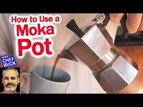 Moka Pot for Great Cafe Au Lait