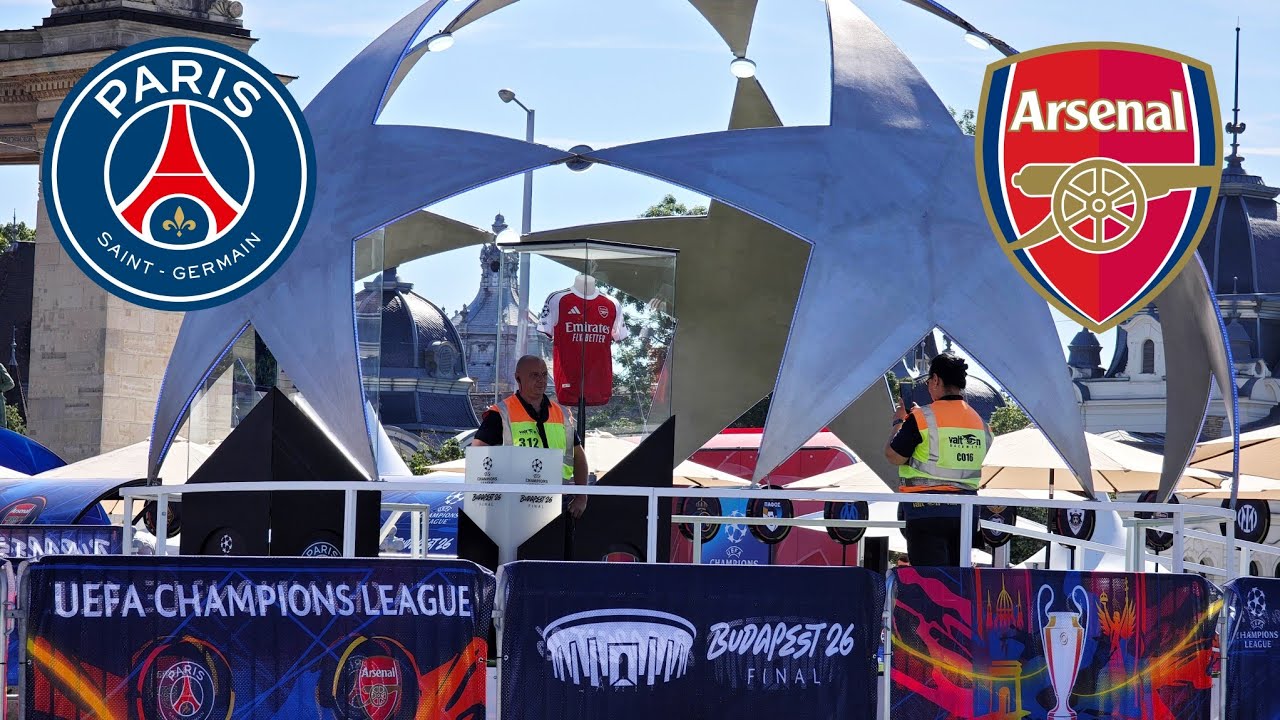 Champions League Final 2026 🏆 Fan Festival Opening | PSG vs. Arsenal