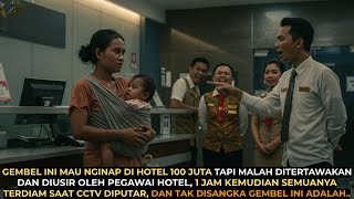 GEMBEL INI MAU NGINAP DI HOTEL 100 JUTA TAPI MALAH DITERTAWAKAN ,TAK DISANGKA GEMBEL INI ADALAH..