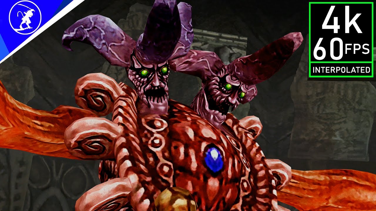 Final Fantasy IX - [4K 60FPS INTERPOLATED] Mog's Trance + Meltigemini Boss Fight