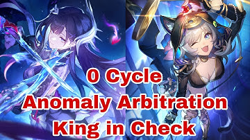 [ Honkai Star Rail ] Hysilens & Cipher & Cyrene Anomaly Arbitration King in Check 0 Cycle