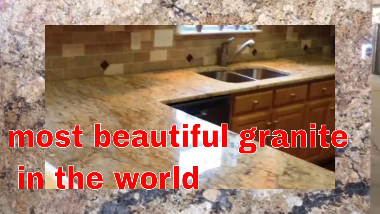 Most Popular Granite Alaska Gold Granite Is Very Attractive