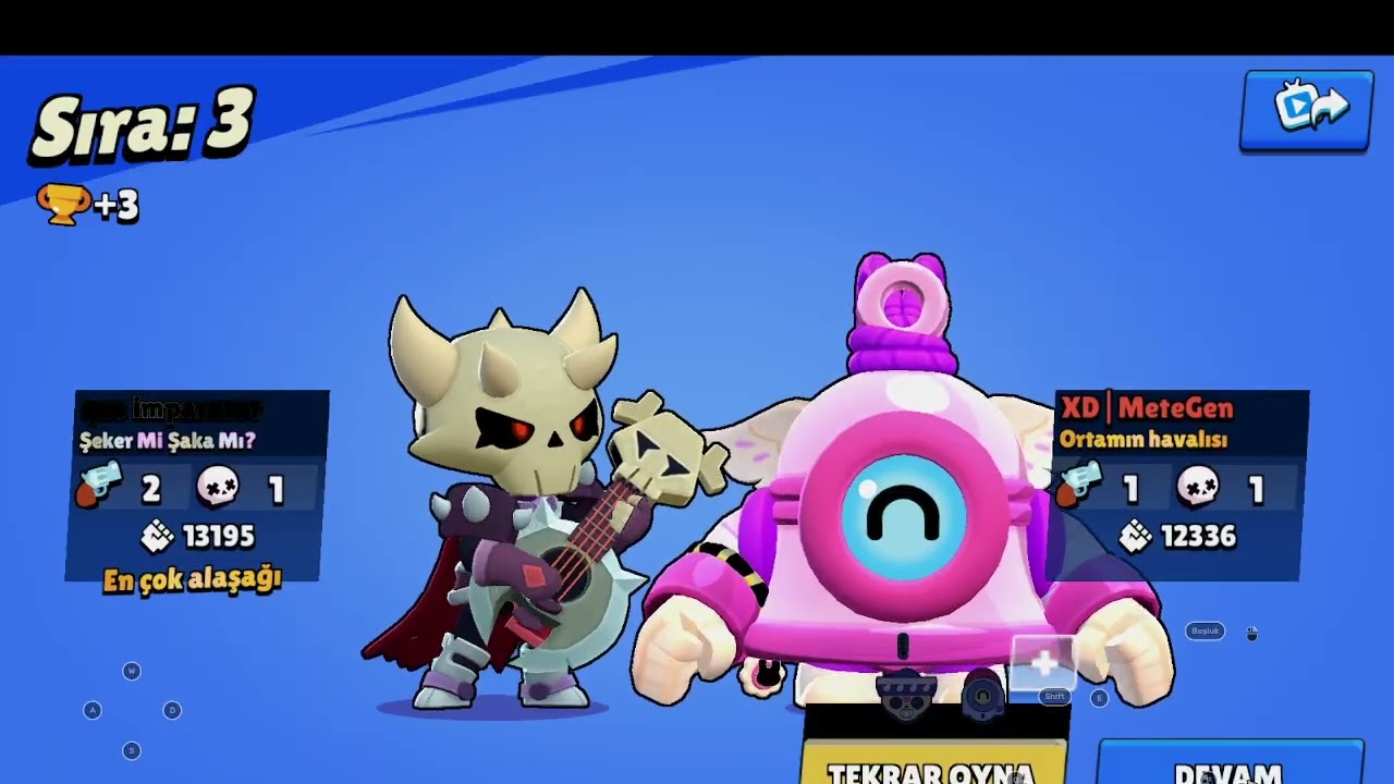 Brawlstars da arkadaşımı 40k yaptık