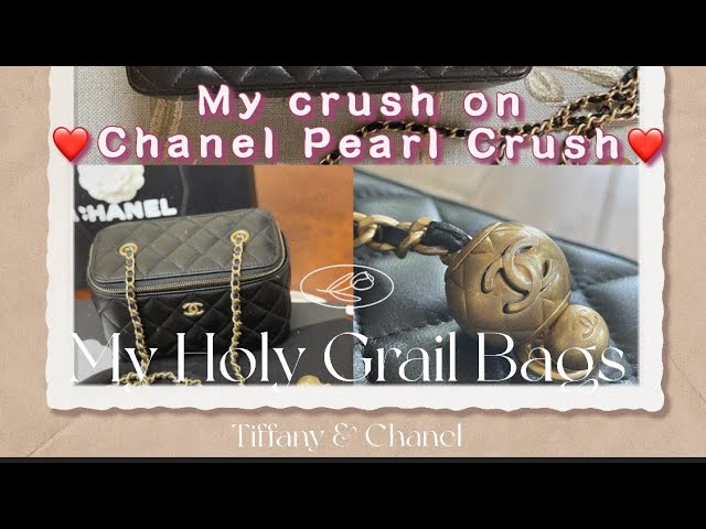 Holy Grail* Chanel Black Mini Rectangular Top Handle Flap Lambskin