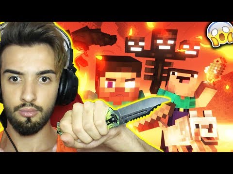 GERÇEK VS SAHTE HEROBRİNE !! (MİNECRAFT ANİMASYON)