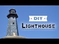 DIY Lighthouse | How To Make Lighthouse Of Cardboard And Solar Garden Light