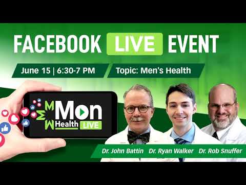 Mon Health Facebook LIVE | Men's Health