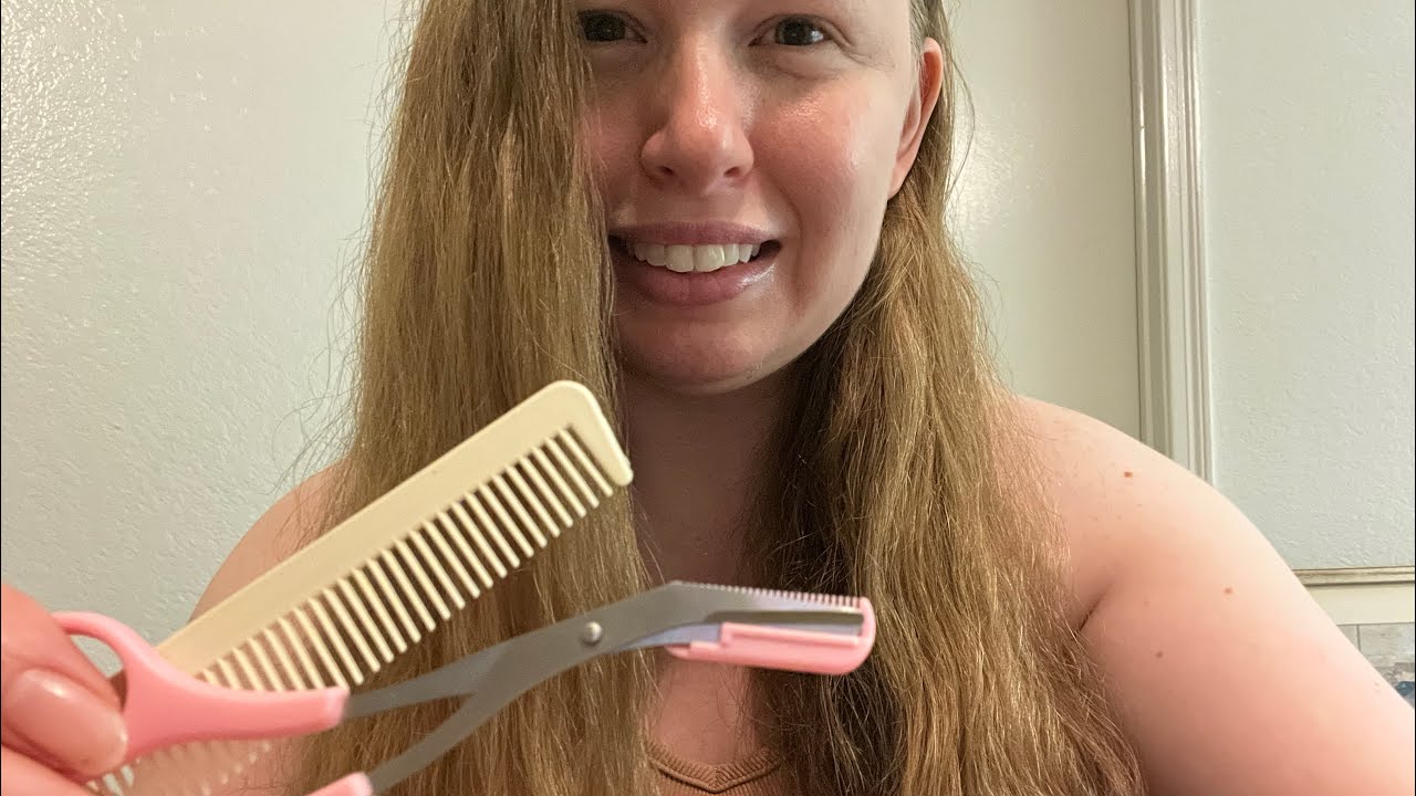 ASMR haircut gone wrong soft-spoken