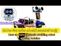 Fixy EDU robotic assignment obtical avoiding robot using Arduino