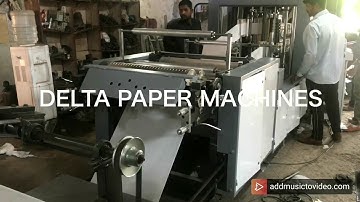 HI SPEED PAPER NAPKIN MACHINE SINGKE SIZE DOUBLE DECK ( DEKTA MAKE ) 9999295697