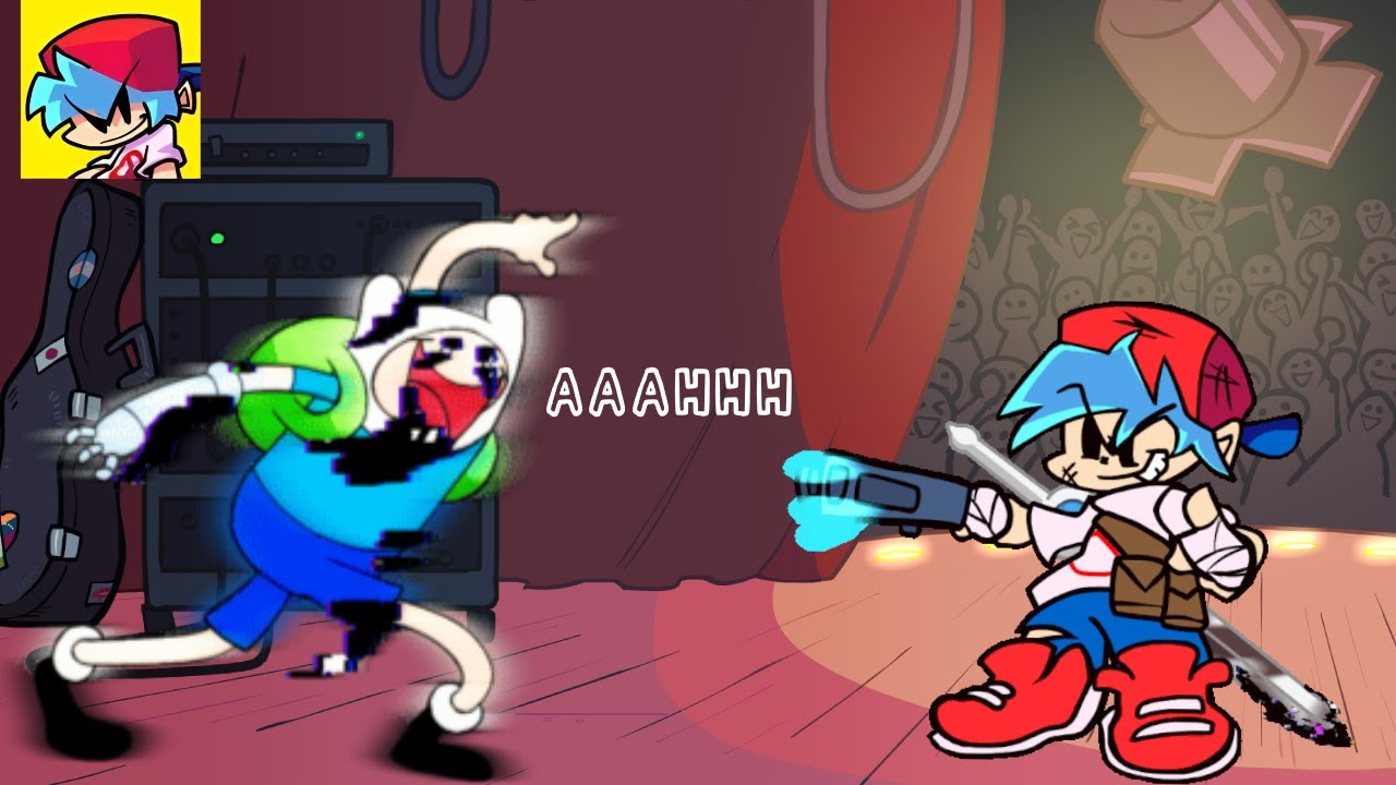 FNF' MOBILE MODS FINN VS BOYFRIEND COME ALONG WITH ME PIBBY CORRUPTED (V-SLICE PORT) MOBILE