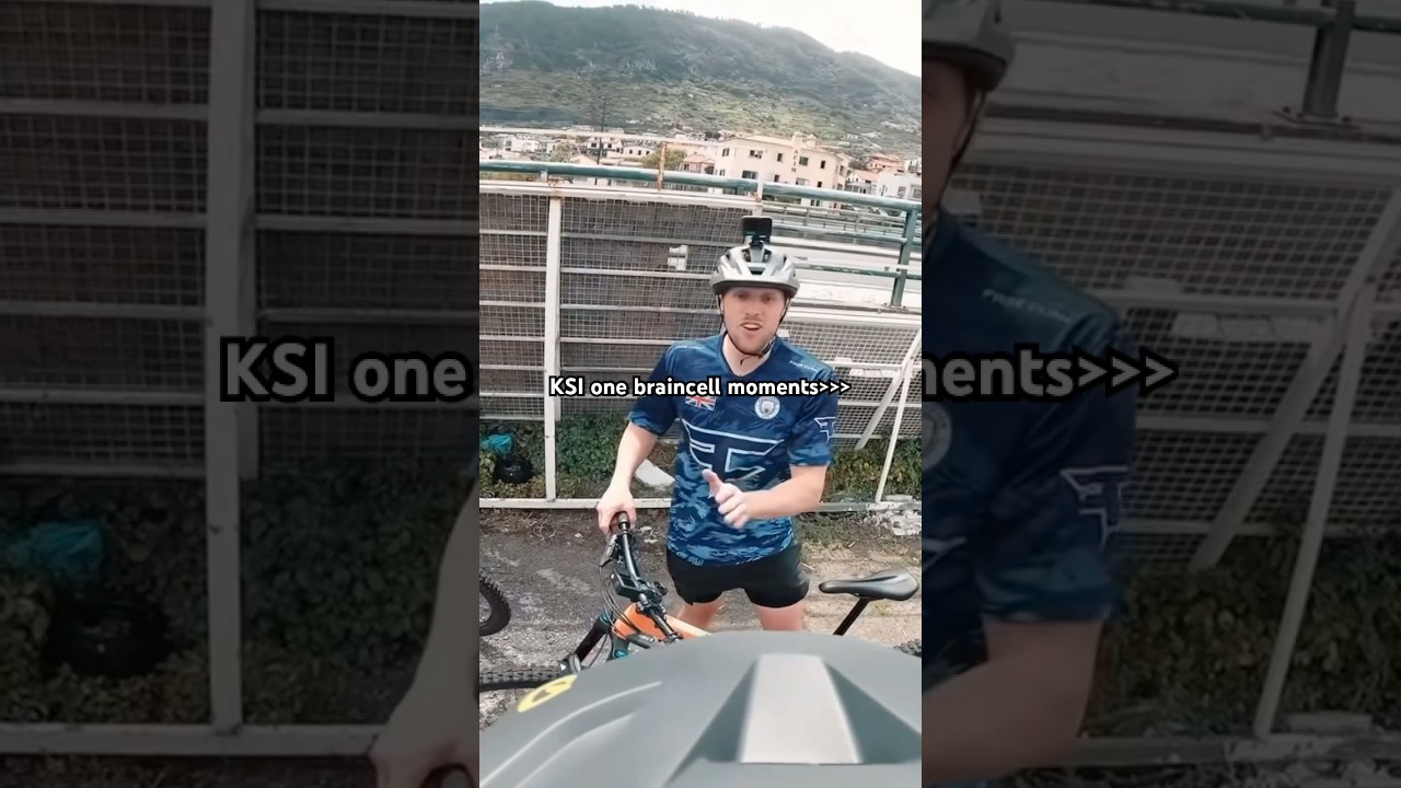 KSI diden’t know that bikes have gears - SIDEMEN 