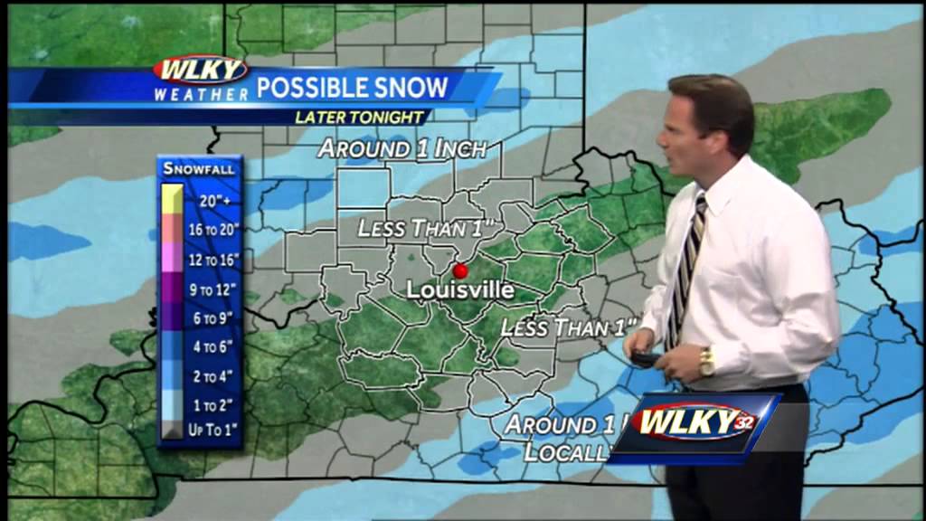 Light snow possible into early Tuesday - YouTube