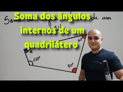 Vídeo: Qual é a soma dos ângulos externos de um quadrilátero?