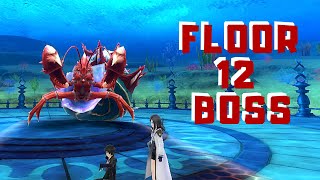 SAOIF Floor 12 Boss, Weapon Avatar and Fl12 Weapon (EN)