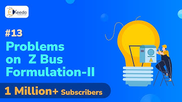 Numerical 2 on Z Bus Formulation up to 3x3 Matrix - Symmetrical Fault Analysis - Power System 2
