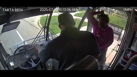 WATCH: Video shows man appear to stab TARTA bus driver during confrontation