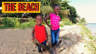 This Family of 5 spent $2 on a Beach Trip in an African Country | BRANYTEDDY