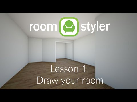 Roomstyler Lesson 1: Draw your room