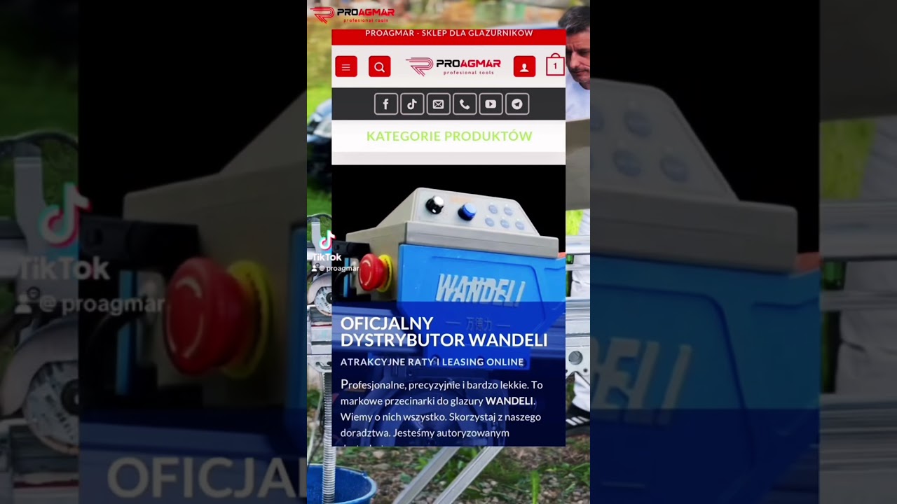 Przecinarka do płytek WANDELI