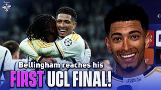 "I've got no words" Jude Bellingham reacts to reaching his FIRST UCL final | UCL Today | CBS Sports