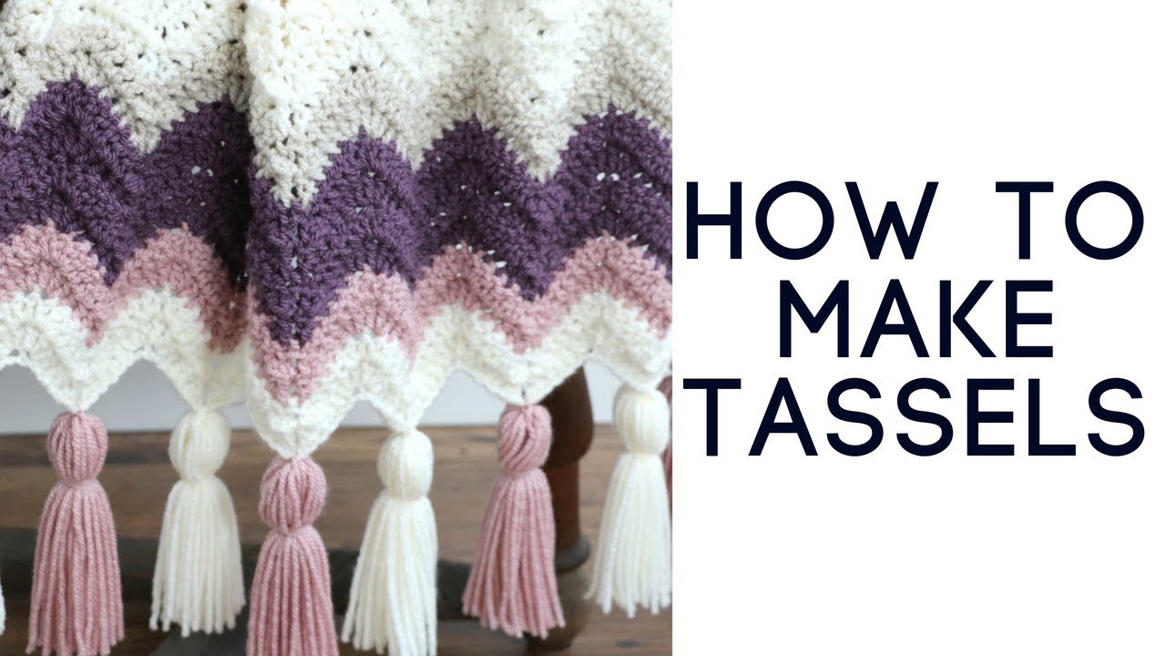 Mr. Micawber's Recipe for Happiness: Crochet-Wrapped Tassel with