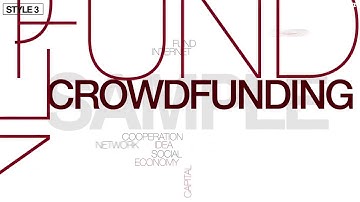 Slideshow Videos - create a unique word cloud animation and kinetic typography